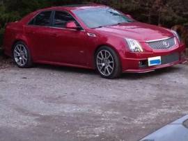Pre-owned, 2009, Cadillac CTS-V, 66000 miles, Red