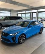 Pre-owned, 2022, Cadillac CT4-V Blackwing, 22500 miles, Electric Blue