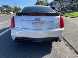 Pre-owned, 2016, Cadillac CTS-V, 2016 CTS-V Crystal White Frost Limited Edition, 14.473 miles, Crystal White Tricoat
